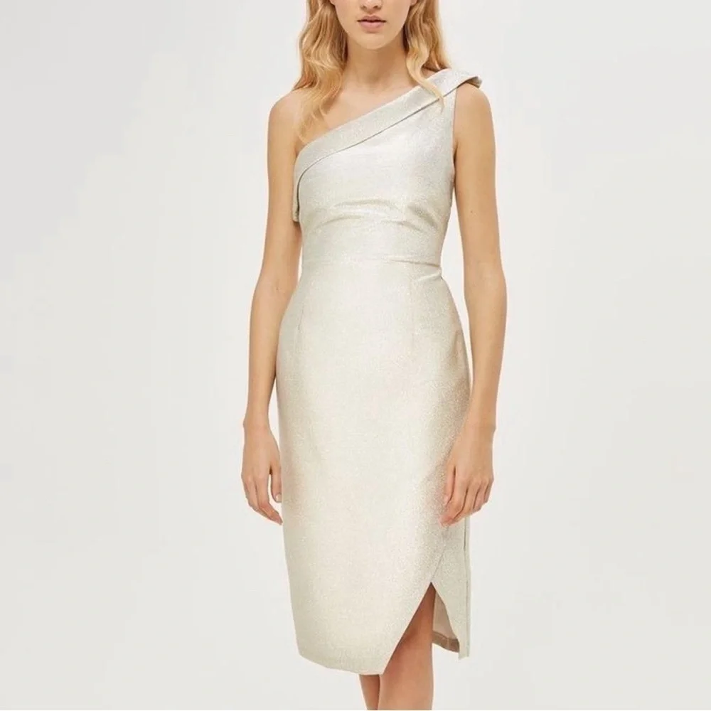 topshop one shoulder dress Topshop one shoulder cutwork lace detail maxi dress in pink